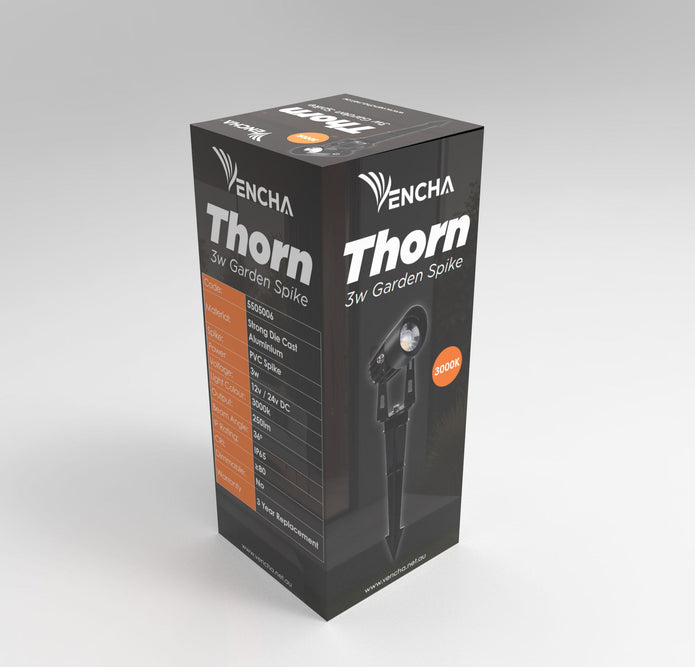 Thorn 3w Garden Spike - 6000K