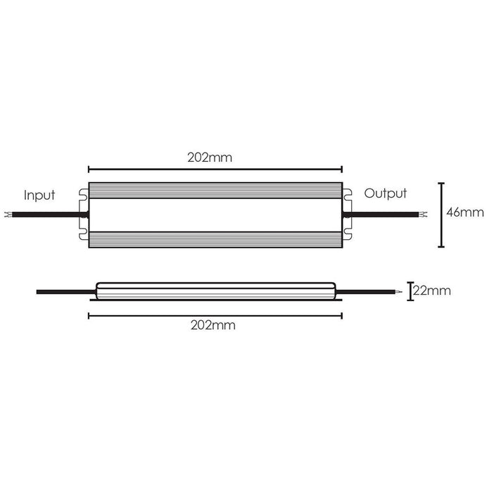 VDX40W 40w 12v IP67 LED Driver