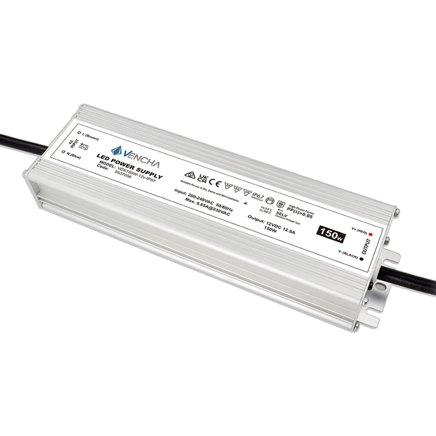 VDX150W 150w 12v IP67 LED Driver