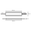 VDX400W 400w 24v IP67 LED Driver