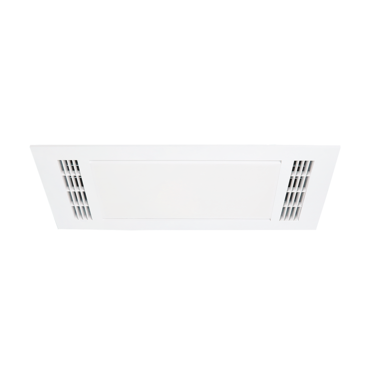 Furnace 2200w Fan Forced Heat 3 in 1 Bathroom Heater Exhaust Fan with 20w Tricolour Light White