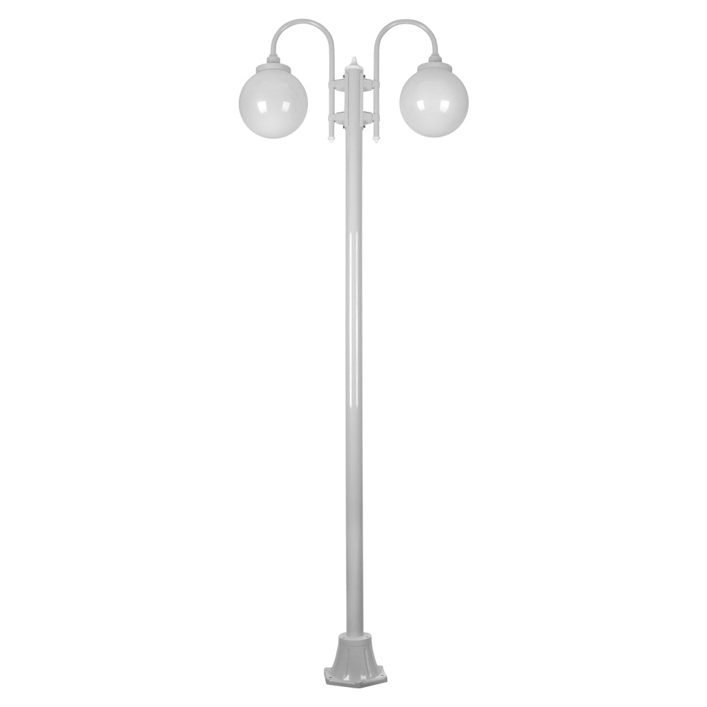 gt 1002 lisbon twin spheres curved arms plain post