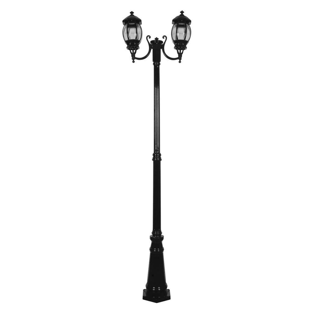 gt 1044 vienna twin head curved arms tall post