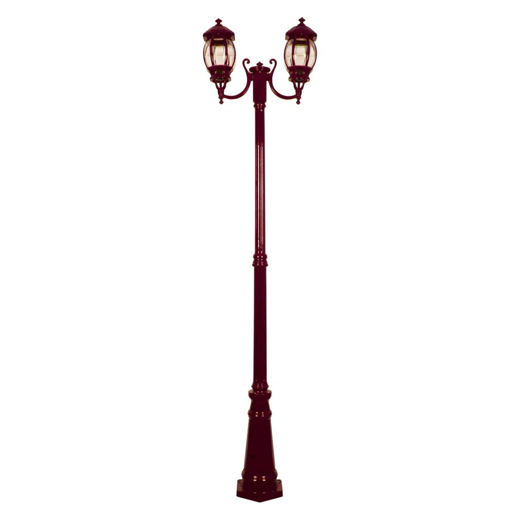 gt 1044 vienna twin head curved arms tall post
