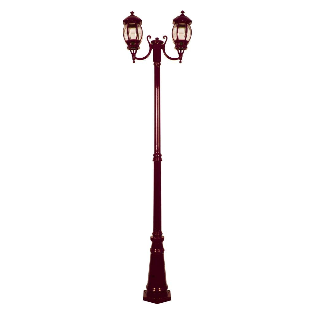 gt 1044 vienna twin head curved arms tall post