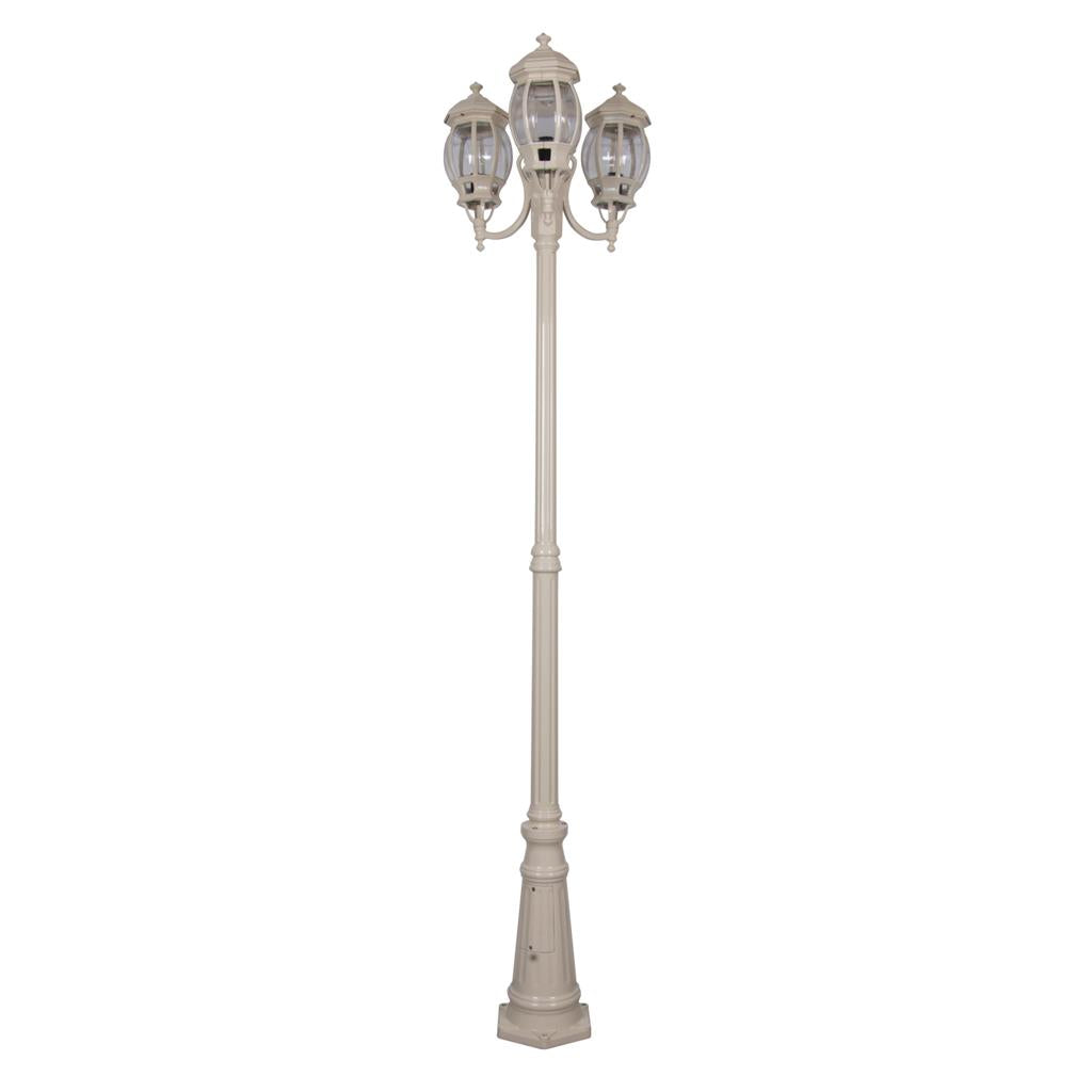 gt 1045 vienna three head curved arm tall post