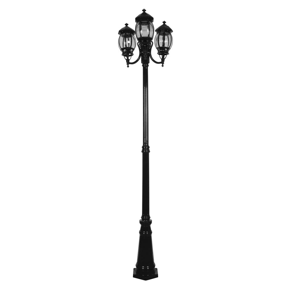 gt 1045 vienna three head curved arm tall post