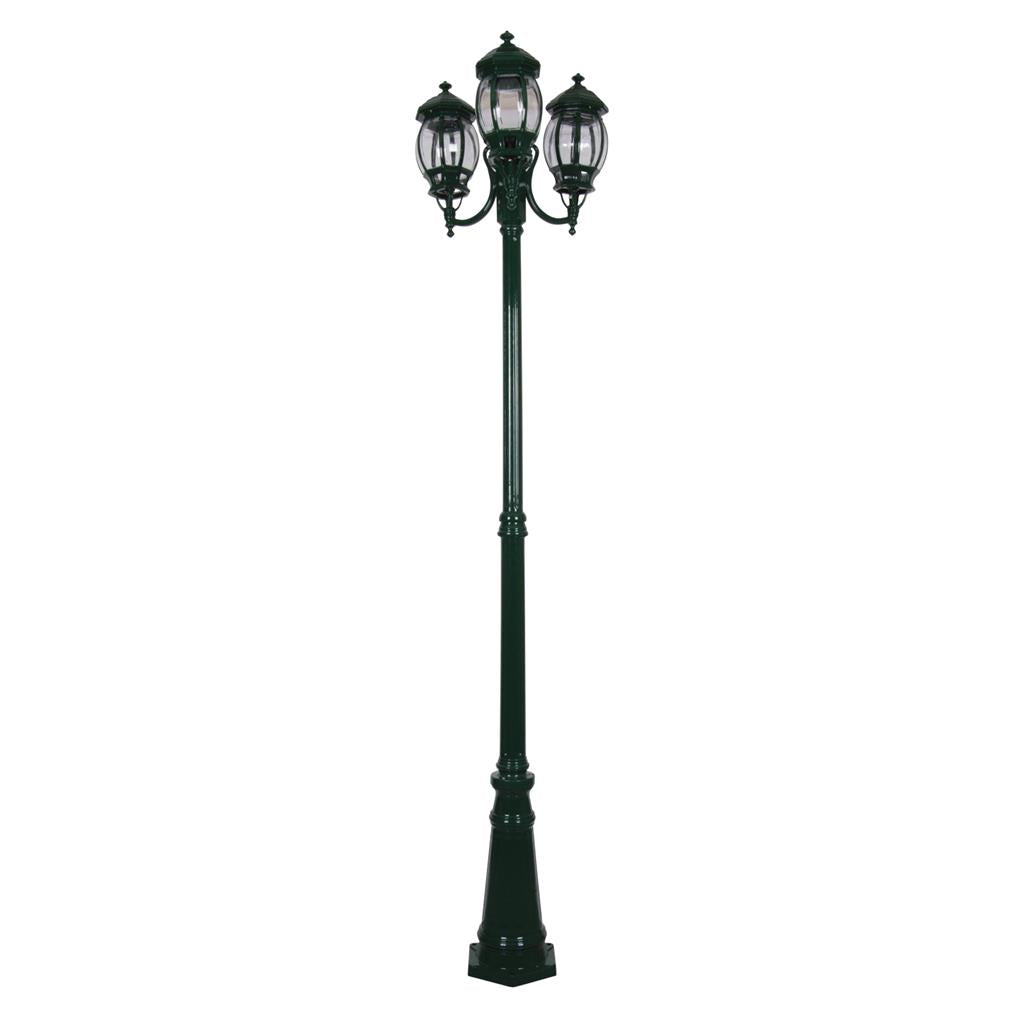 gt 1045 vienna three head curved arm tall post