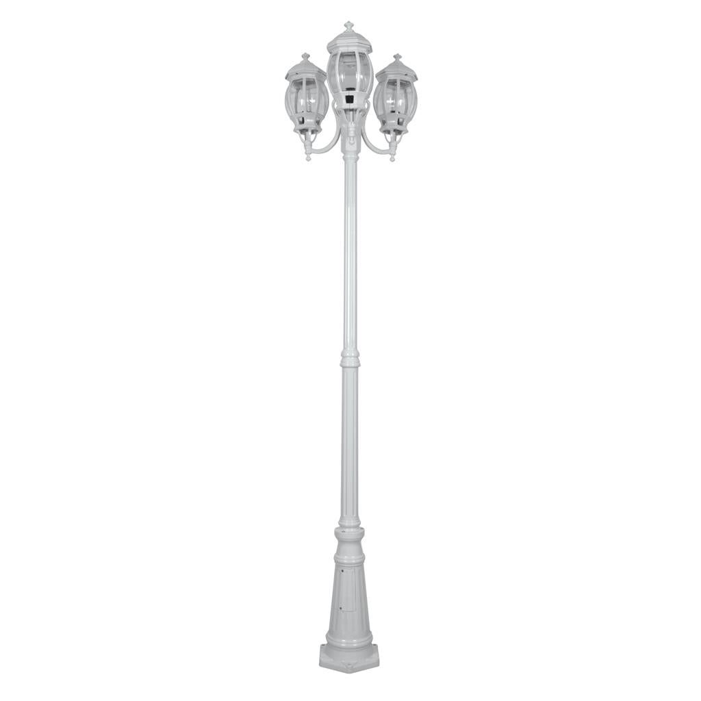 gt 1045 vienna three head curved arm tall post