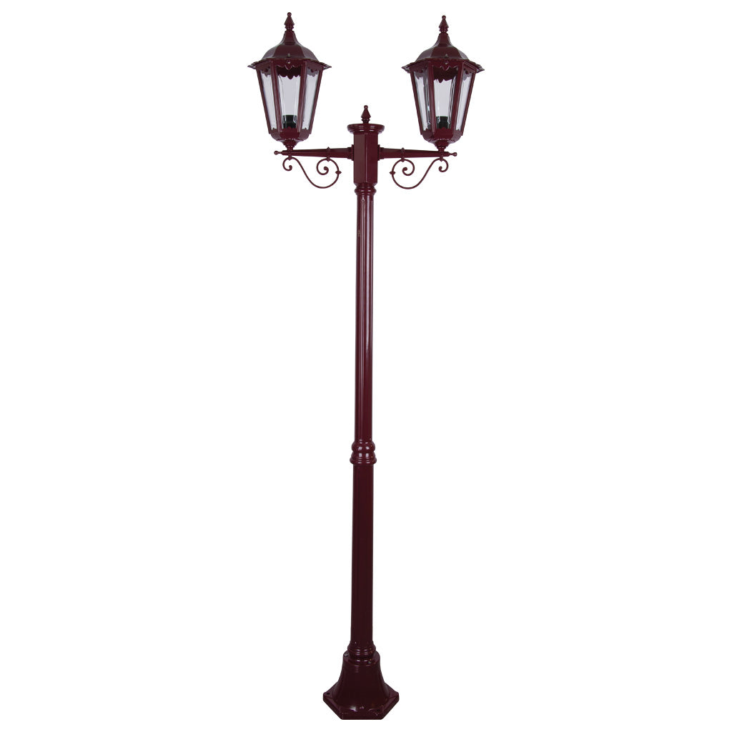 gt 137 chester twin head medium post light