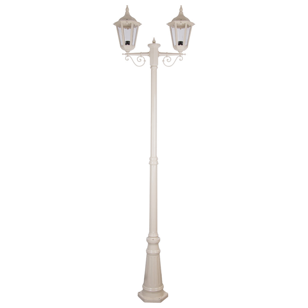 gt 140 chester twin head tall post light