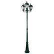 gt 142 chester three head tall post light