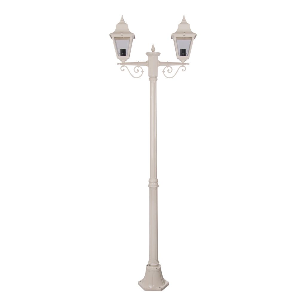 gt 237 paris twin head medium post light