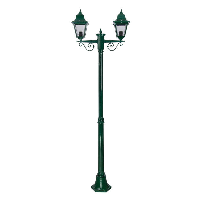 gt 237 paris twin head medium post light