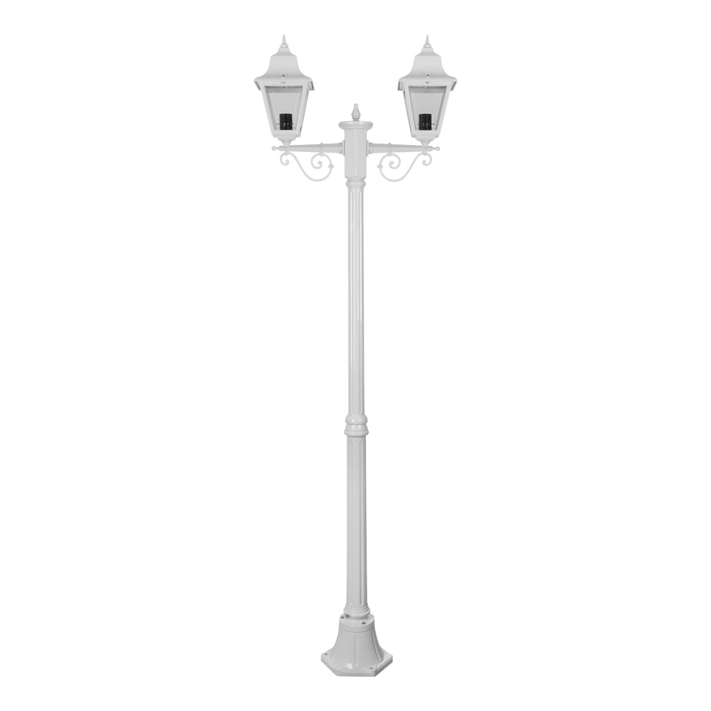 gt 237 paris twin head medium post light