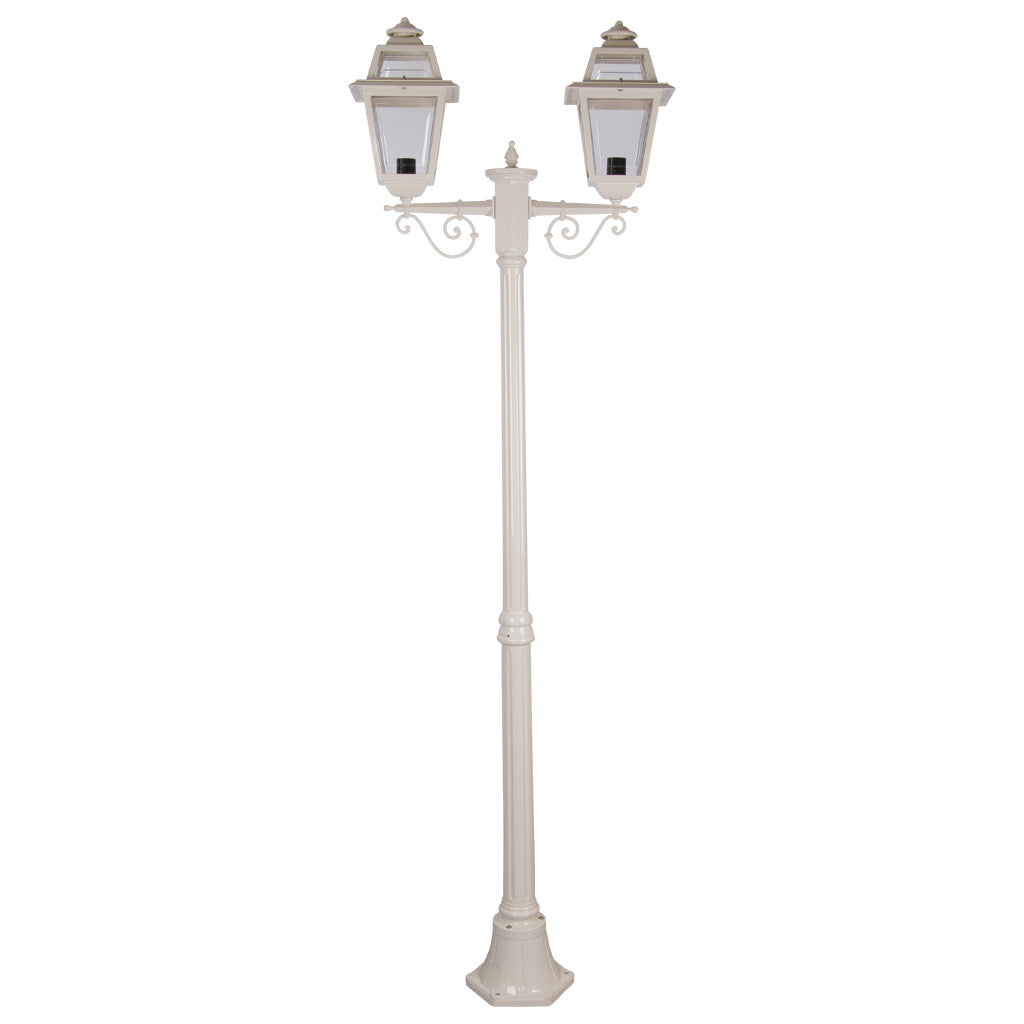 gt 277 avignon twin head medium post light