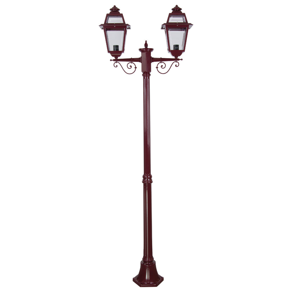 gt 277 avignon twin head medium post light