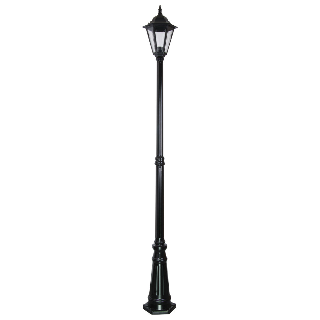 gt 428 turin single head tall post light