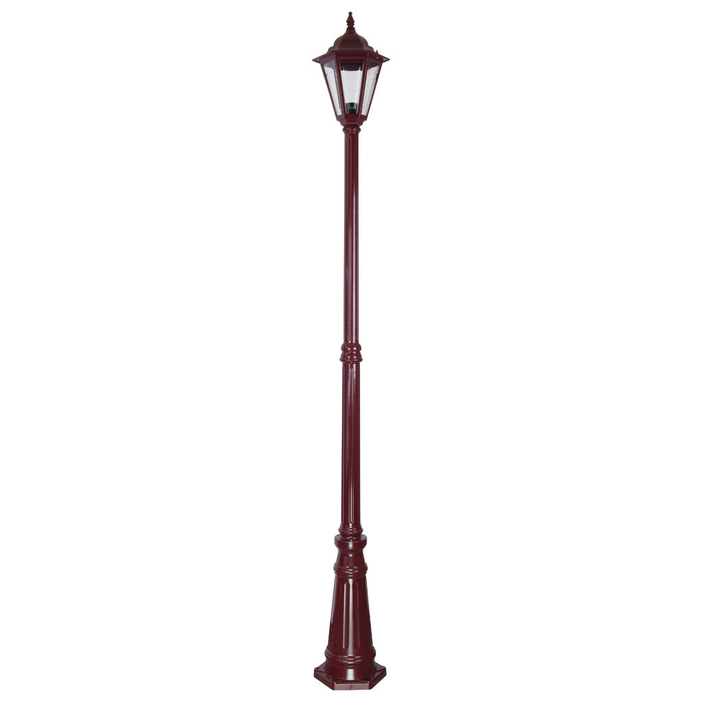 gt 428 turin single head tall post light