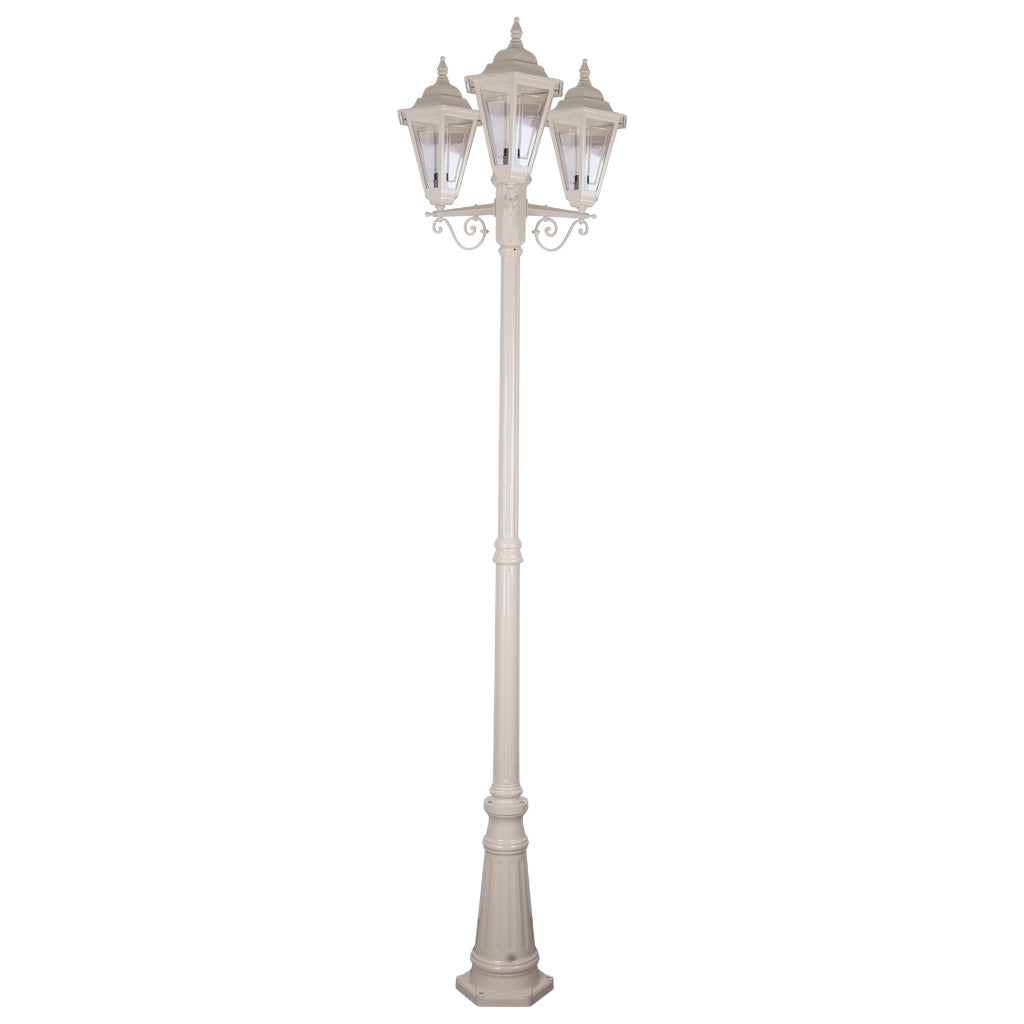 gt 432 turin triple head tall post light