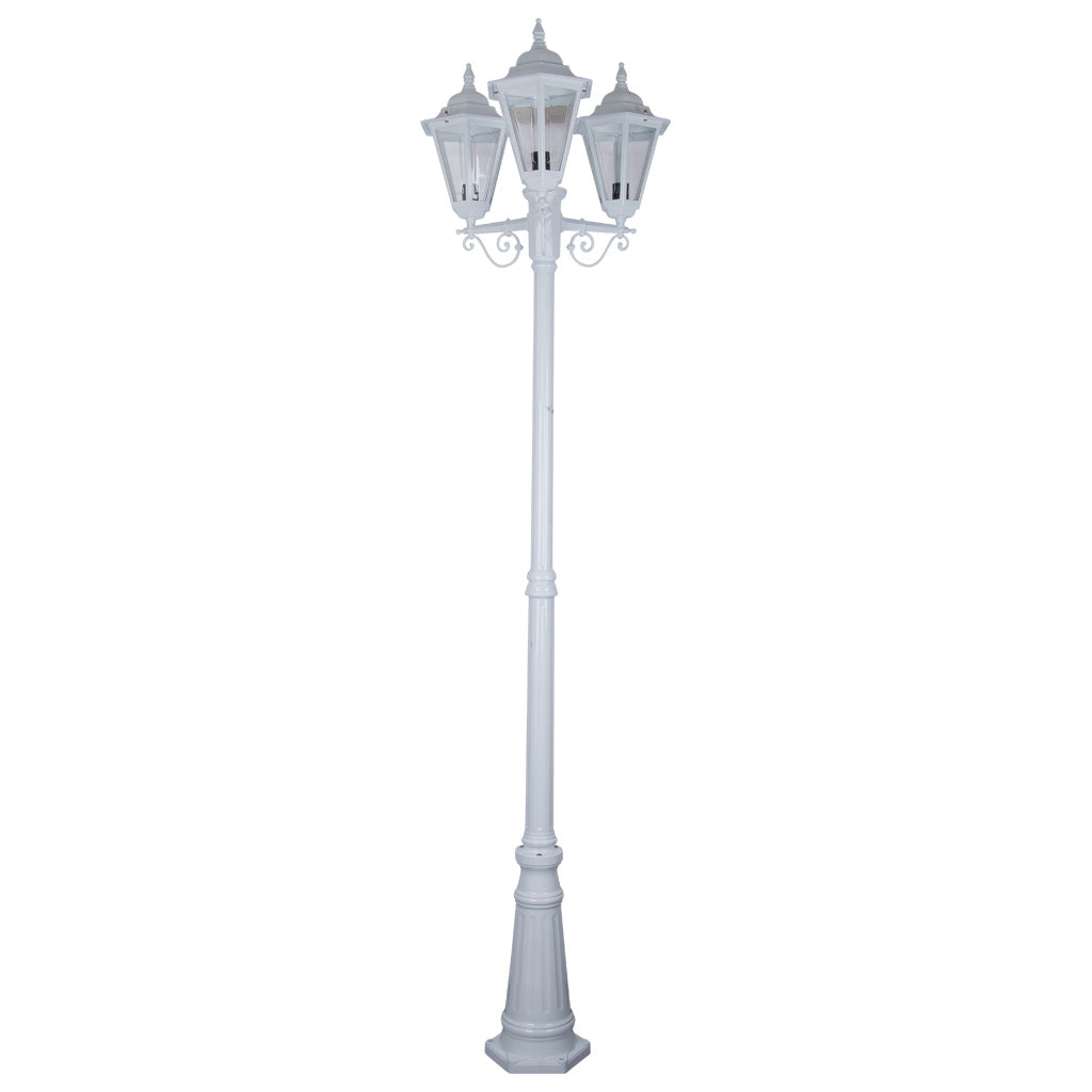 gt 432 turin triple head tall post light