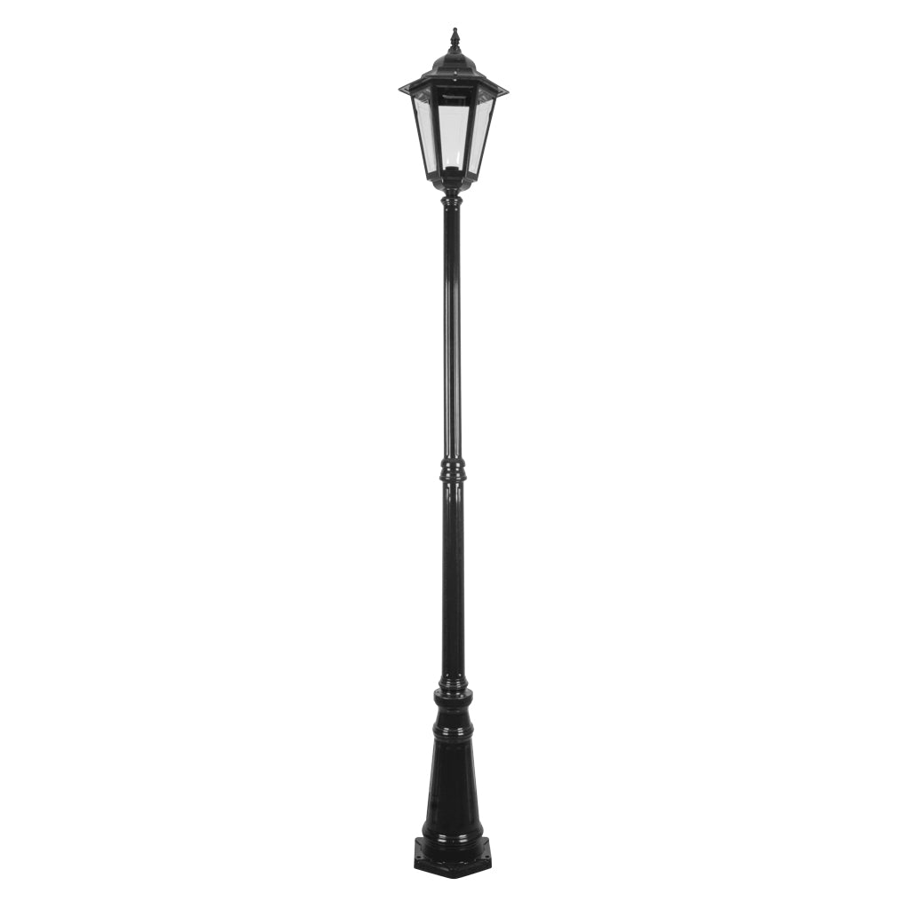 gt 488 turin large single head tall post light