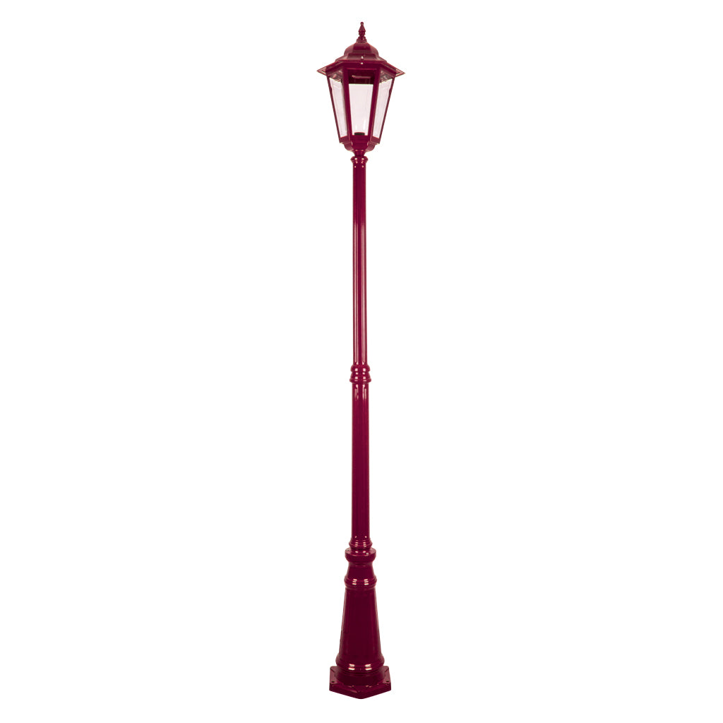 gt 488 turin large single head tall post light