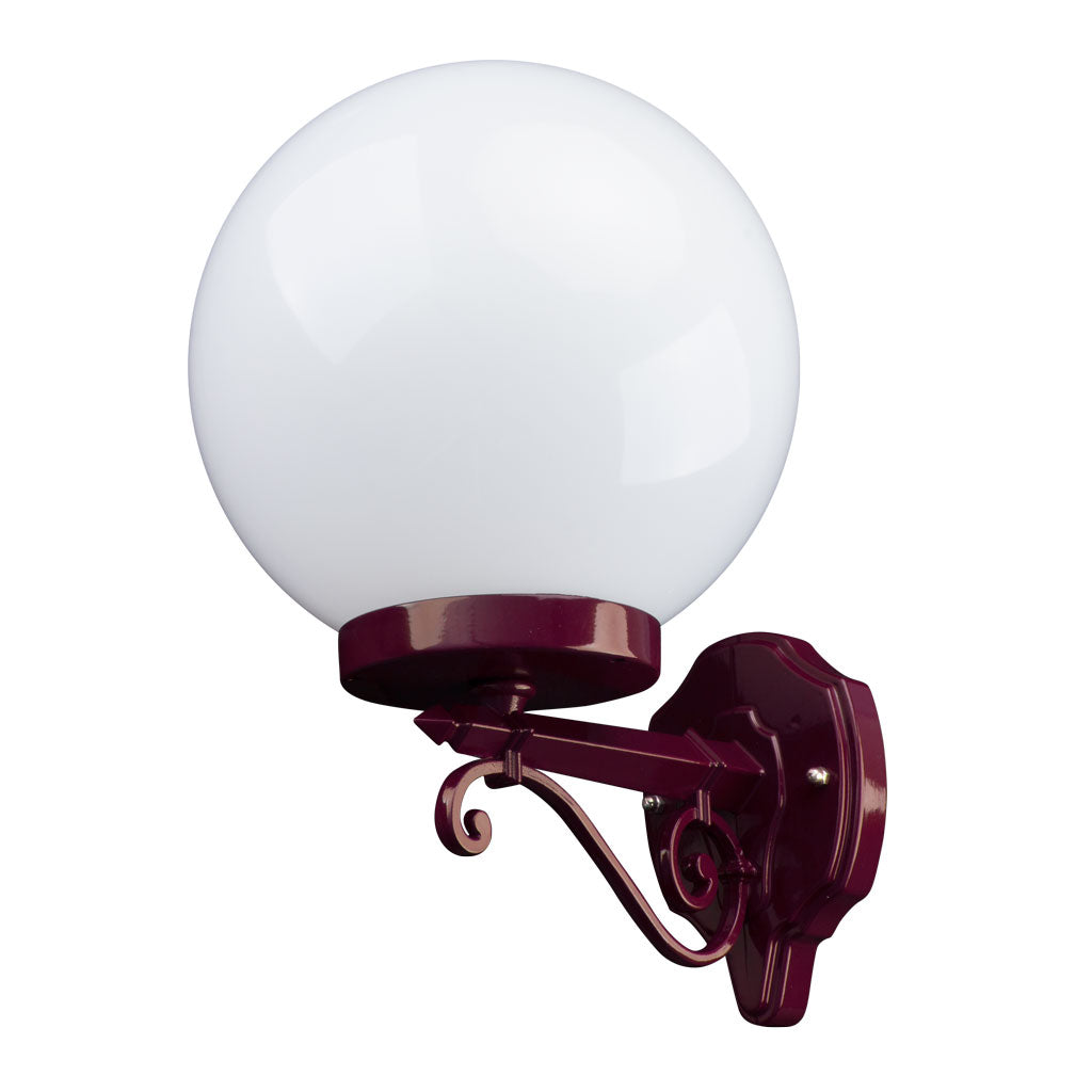 gt 545 siena 25cm sphere wall light