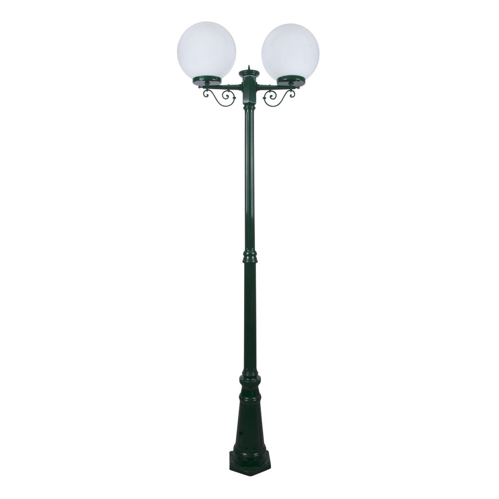 gt 561 siena twin 30cm spheres tall post