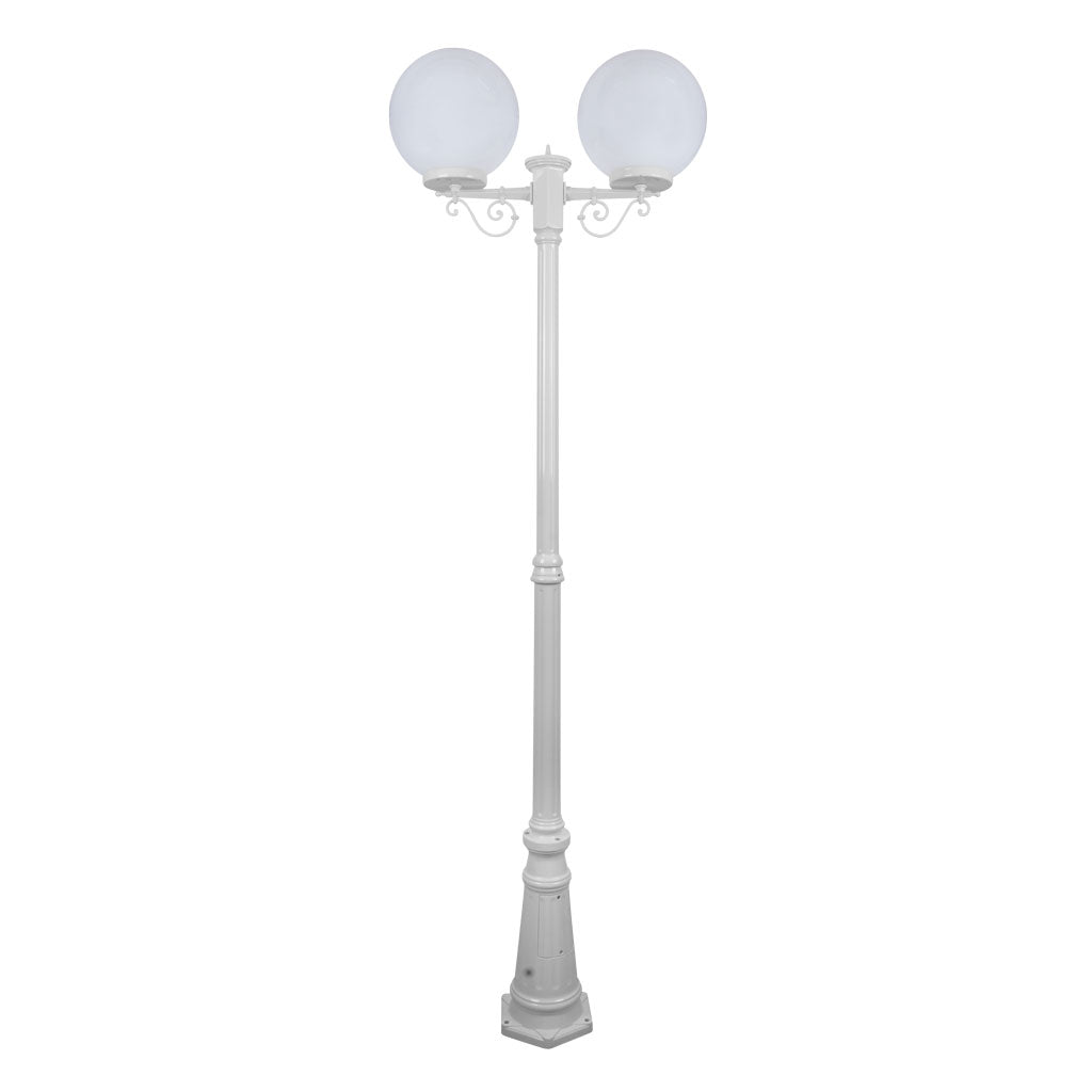 gt 561 siena twin 30cm spheres tall post