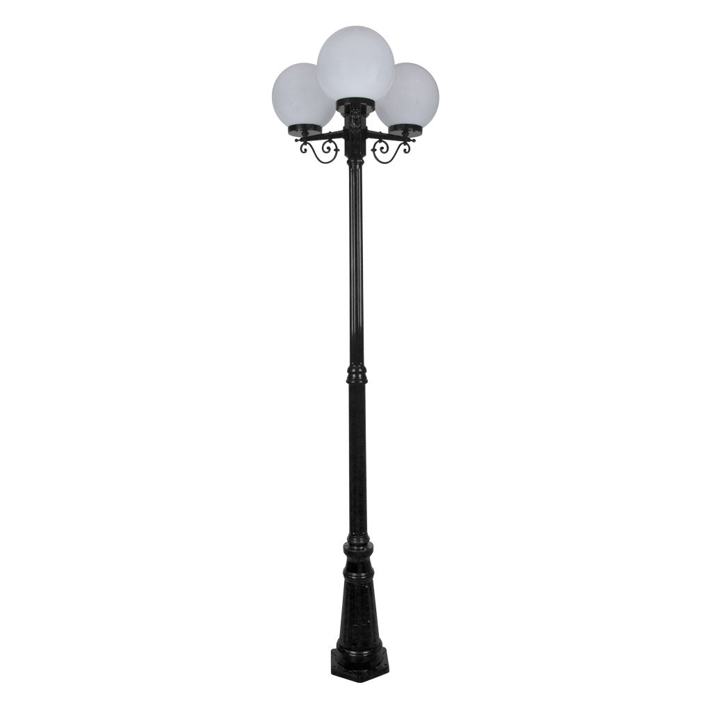 gt 562 siena triple 25cm spheres tall post