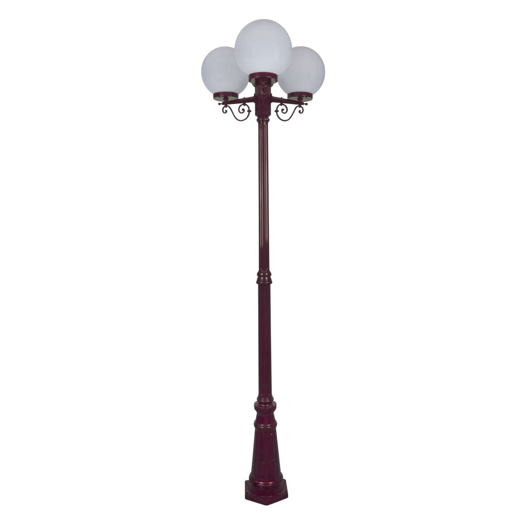 gt 562 siena triple 25cm spheres tall post