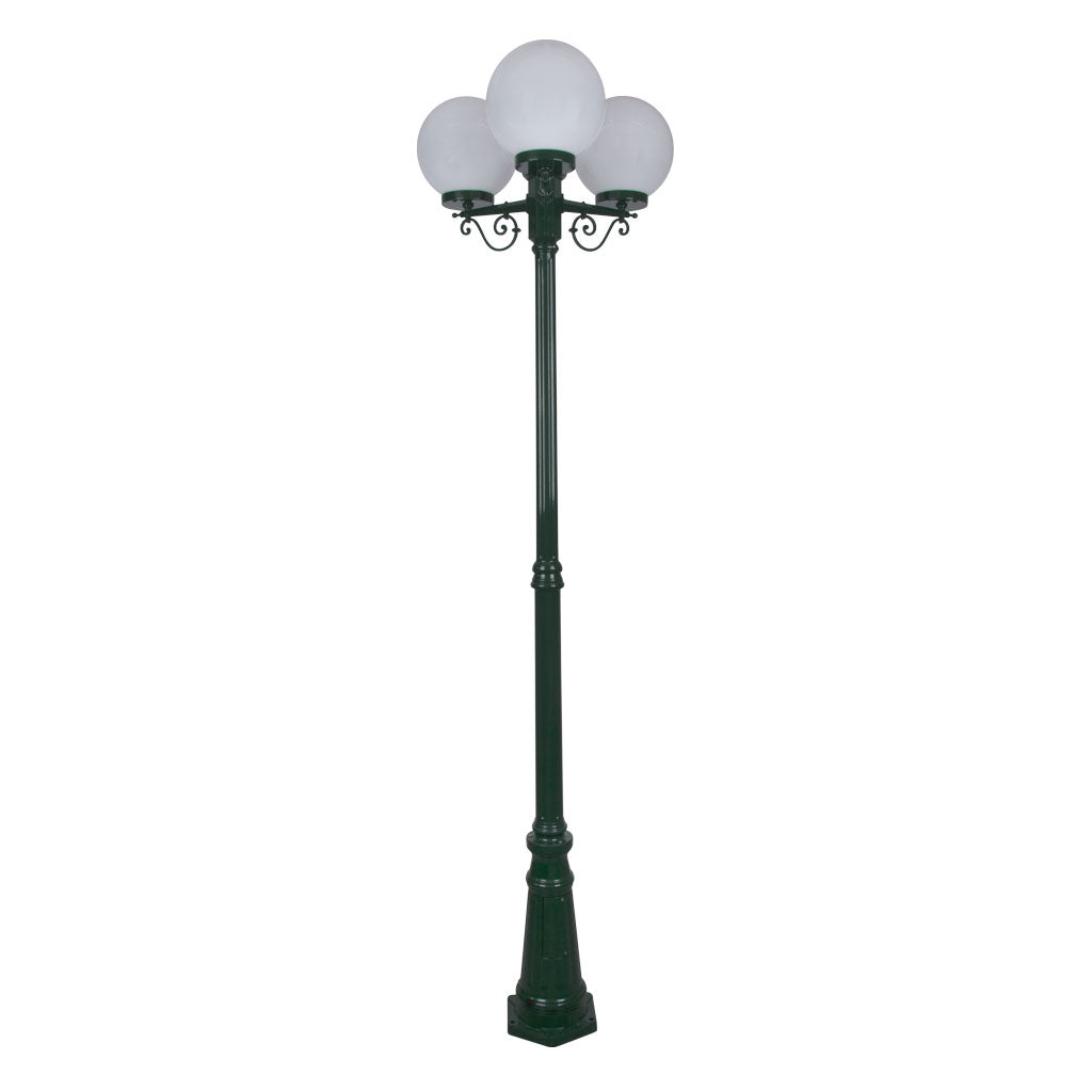 gt 562 siena triple 25cm spheres tall post