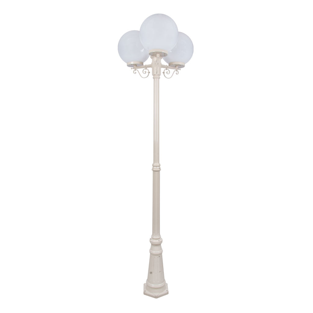 gt 563 siena triple 30cm spheres tall post