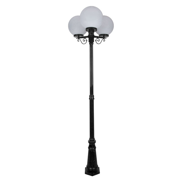gt 563 siena triple 30cm spheres tall post