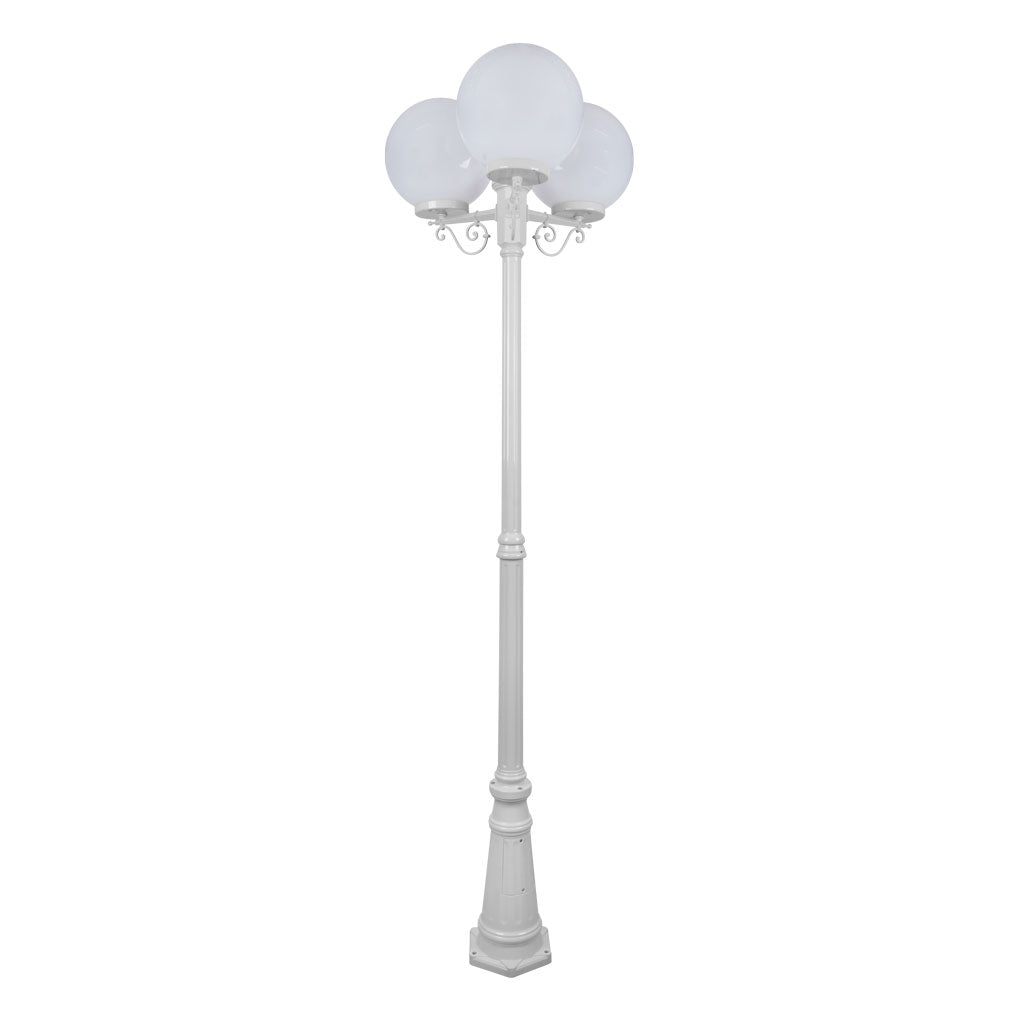 gt 563 siena triple 30cm spheres tall post