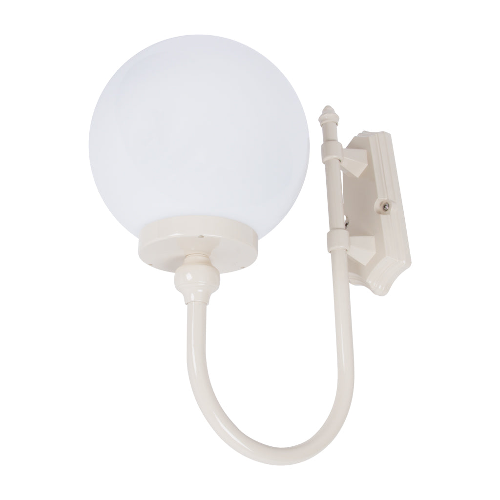 gt 600 lisbon 25cm sphere wall light