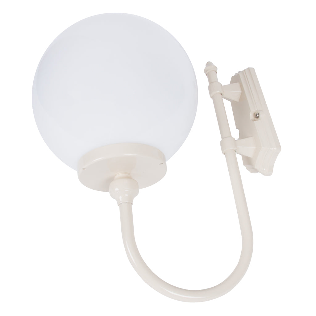gt 602 lisbon 30cm sphere wall light