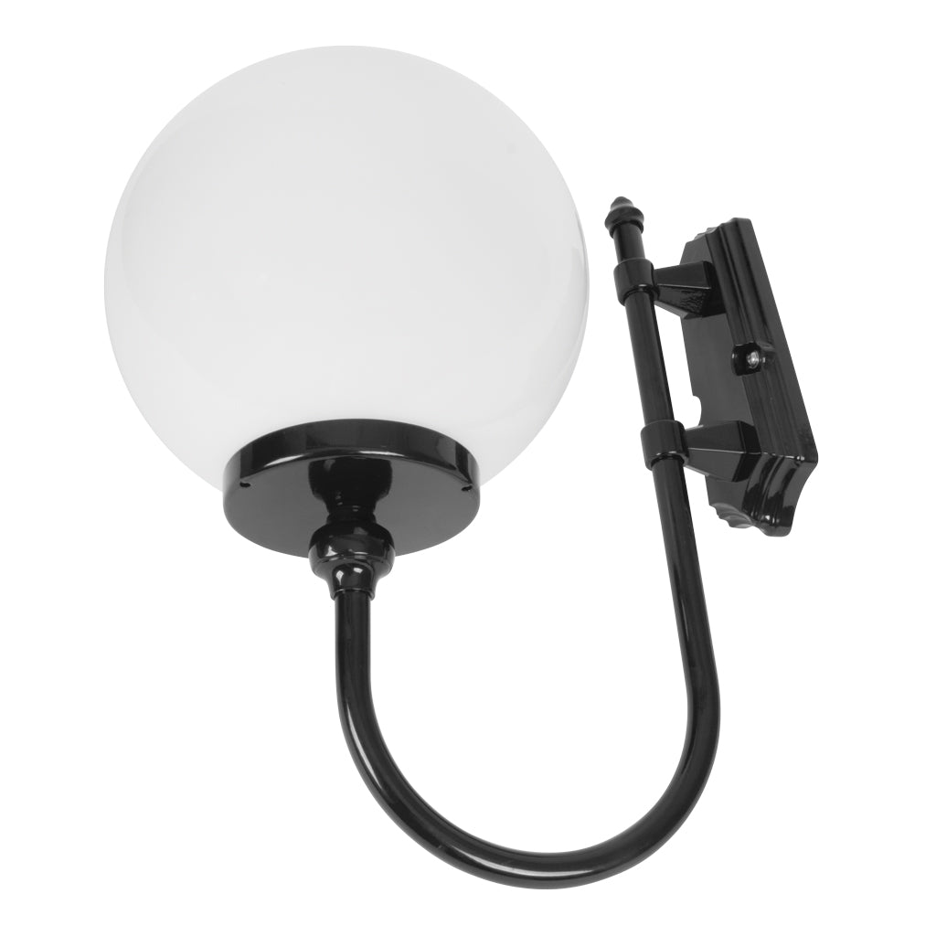 gt 602 lisbon 30cm sphere wall light