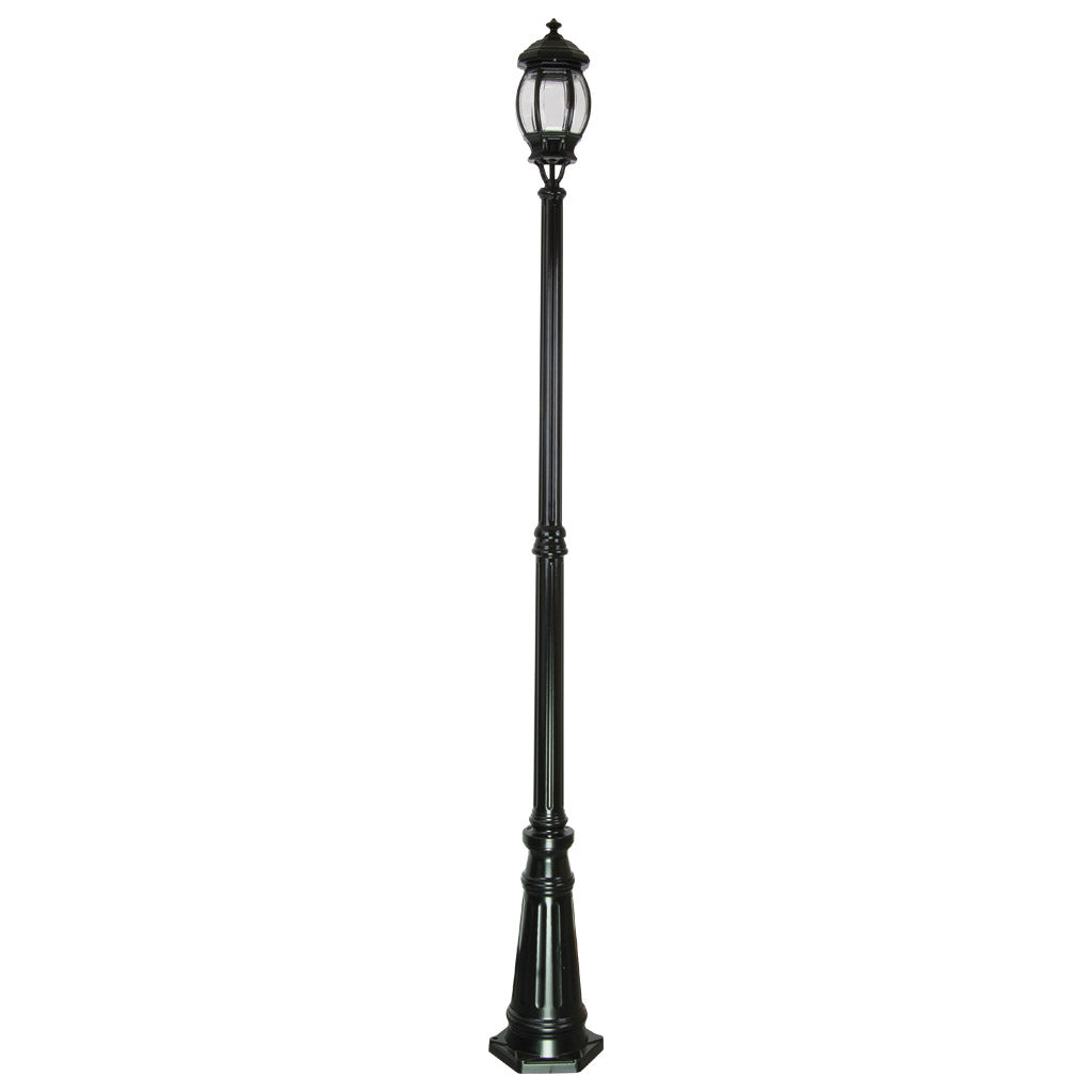 gt 678 vienna single head tall post light