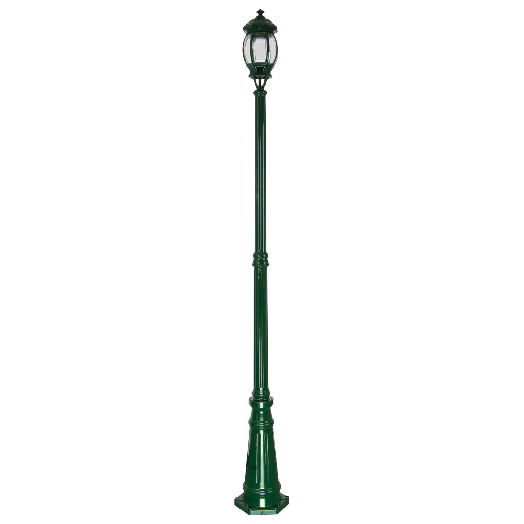 gt 678 vienna single head tall post light