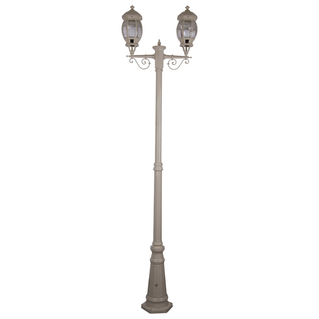 gt 680 vienna twin head tall post light