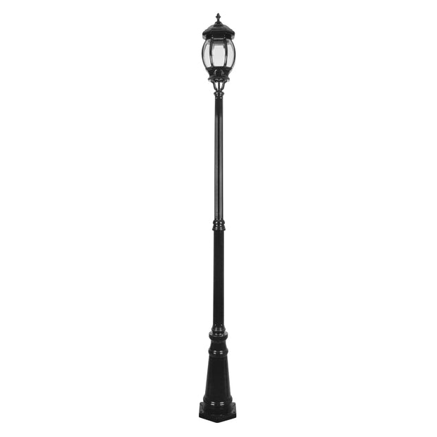 gt 698 vienna large single head tall post light