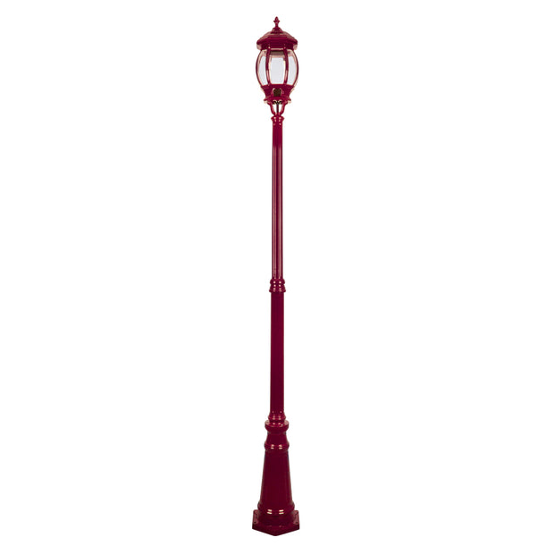 gt 698 vienna large single head tall post light