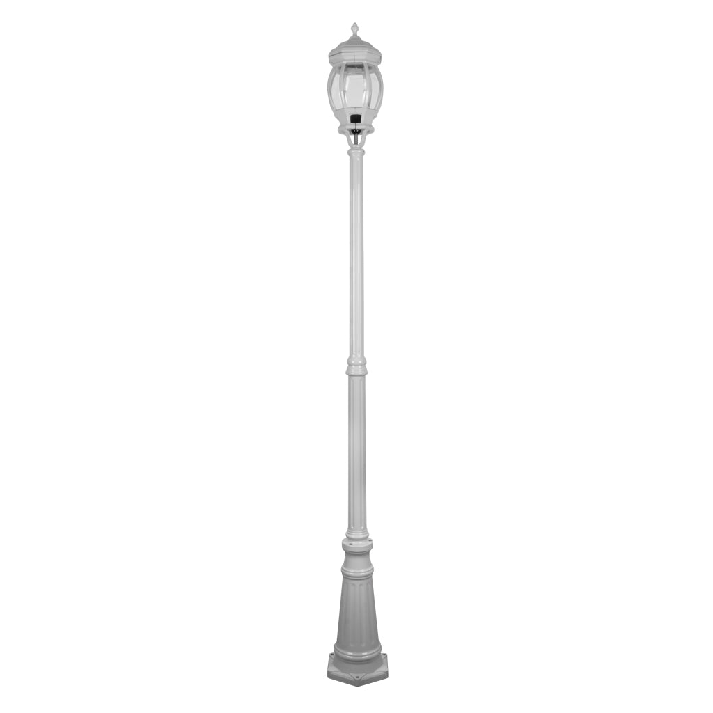 gt 698 vienna large single head tall post light