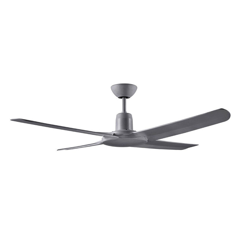 Malibu IP55 Rated 52inch" (1320mm) ABS 4 Blade Ceiling Fan in Titanium