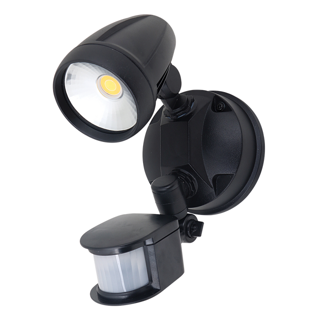 muro pro 15s single head 15w led spotlight sensor trio tricolour