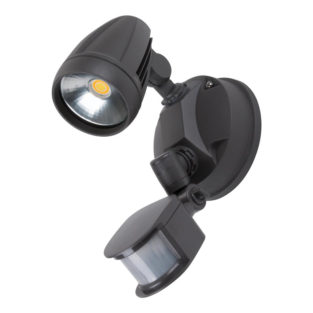 muro pro 15s single head 15w led spotlight sensor trio tricolour