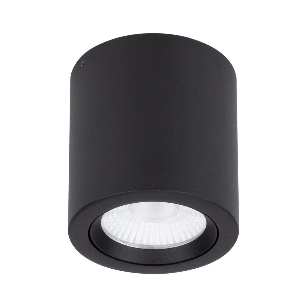 neo 20 surface mounted tiltable downlight textured black