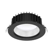 Neo-Pro 25W Recessed Round LED Kit IP65 Black